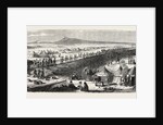 The Suez Railway: Construction of the Line, 1857 by Anonymous