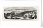 The Suez Railway: Construction of the Line, 1857 by Anonymous