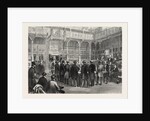 The House of Commons: Swearing-in of the Members, London, 1857 by Anonymous