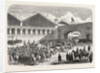 Arrival of the Grand Duke Constantine in Paris: Departure from the Lyons Railway Station, France, 1857 by Anonymous