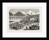 Arrival of the Grand Duke Constantine in Paris: Departure from the Lyons Railway Station, France, 1857 by Anonymous