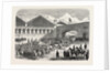 Arrival of the Grand Duke Constantine in Paris: Departure from the Lyons Railway Station, France, 1857 by Anonymous