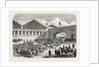Arrival of the Grand Duke Constantine in Paris: Departure from the Lyons Railway Station, France, 1857 by Anonymous