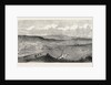 View of the Town and Fortifications of Schumla, 1854, Crimean War, Bulgaria by Anonymous