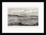 View of the Town and Fortifications of Schumla, 1854, Crimean War, Bulgaria by Anonymous