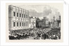 Opening of Parliament: The Royal Procession Passing Whitehall, London, 1854 by Anonymous