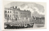 Opening of Parliament: Her Majesty Leaving Buckingham Palace, London, 1854 by Anonymous