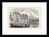 Opening of Parliament: Her Majesty Leaving Buckingham Palace, London, 1854 by Anonymous