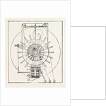 Railway Apparatus at the Paris Electrical Exhibition: Guggemos's Correspondence Apparatus, Internal View, France, 1882 by Anonymous