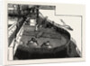 The New War Ship of the British Navy, H.M.S. Inflexible: Looking Over the Turret from the Fore Bridge: Sighting the Guns from the Manholes in the Turret, 1882 by Anonymous