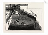 The New War Ship of the British Navy, H.M.S. Inflexible: Looking Over the Turret from the Fore Bridge: Sighting the Guns from the Manholes in the Turret, 1882 by Anonymous