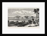 Continuous Steel Girder Bridge to Cross the Firth of Forth, UK, 1882 by Anonymous