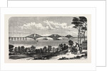 Continuous Steel Girder Bridge to Cross the Firth of Forth, UK, 1882 by Anonymous