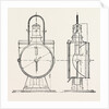 Compressed Oil Gas for Lighting Cars, Steamboats, and Buoys: Locomotive Headlight, 1882 by Anonymous