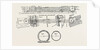 Technical Drawing of the Tunnel Under the River Clyde at Glasgow, UK, 1890 by Anonymous