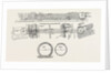 Technical Drawing of the Tunnel Under the River Clyde at Glasgow, UK, 1890 by Anonymous