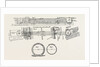 Technical Drawing of the Tunnel Under the River Clyde at Glasgow, UK, 1890 by Anonymous