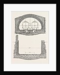Cable Railway Tunnel Under River Near Van Buren Street, Chicago, 1890: Ordinary Section, and Section of Open Approach by Anonymous