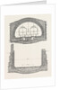 Cable Railway Tunnel Under River Near Van Buren Street, Chicago, 1890: Ordinary Section, and Section of Open Approach by Anonymous