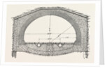Cable Railway Tunnel Under River Near Van Buren Street, Chicago, 1890: Section Under River by Anonymous