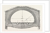 Cable Railway Tunnel Under River Near Van Buren Street, Chicago, 1890: Section Under River by Anonymous