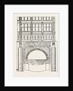 Cable Railway Tunnel Under River Near Van Buren Street, Chicago, 1890: Section Showing Foundations for Columns in Buildings by Anonymous