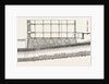 Cable Railway Tunnel Under River Near Van Buren Street, Chicago, 1890: Section Showing Foundations for Columns in Buildings by Anonymous