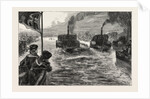 The University Boat Race, a Sketch from the Press Boat by Anonymous