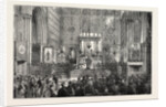 Eastertide in the Church of St. Albans, Holborn, London by Anonymous
