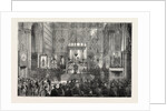 Eastertide in the Church of St. Albans, Holborn, London by Anonymous