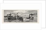 Placing the First Chain Beneath the Wreck, H.M.S. Eurydice by Anonymous