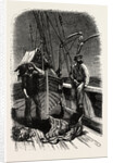 Conversation at Sea, Vessel, Sailor, Sailors, Maritime by Anonymous