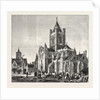 The Restoration of Christ Church Cathedral, Dublin, Ireland, View of the Exterior and the Synod House by Anonymous