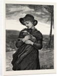 The Foundling, Woman, Lamb, Romantic by Anonymous