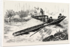 Shooting a Weir, a Sketch on the Thames above Richmond by Anonymous