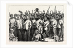 Departure of Indian Troops (13th Bengal Infantry) from Bombay, India by Anonymous