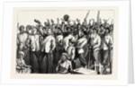 Departure of Indian Troops (13th Bengal Infantry) from Bombay, India by Anonymous