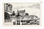 The Berlin Congress, Entrance to the Royal Castle, Keeping the Road for the Guests to the Banquet by Anonymous