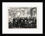 The Berlin Congress, Reception of Plenipotentiaries at the British Embassy by Anonymous