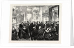 The Berlin Congress, Reception of Plenipotentiaries at the British Embassy by Anonymous