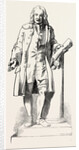 Statue of Captain Coram at the Foundling Hospital, London, 1856 by Anonymous