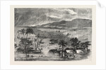 Inundation in India: View of a Branch of the Ganges, Near Rajmahal, 1856 by Anonymous