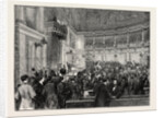 The New Regime in Spain: Proclaiming the Republic in the Cortes at Madrid, February 11, 9 P.M., 1873 by Anonymous
