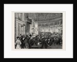 The New Regime in Spain: Proclaiming the Republic in the Cortes at Madrid, February 11, 9 P.M., 1873 by Anonymous