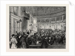 The New Regime in Spain: Proclaiming the Republic in the Cortes at Madrid, February 11, 9 P.M., 1873 by Anonymous