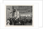 The New Regime in Spain: Proclaiming the Republic in the Cortes at Madrid, February 11, 9 P.M., 1873 by Anonymous