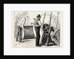 Manufacturing an Electric Telegraph Cable: Coating the Electric Core with Jute, 1873 by Anonymous