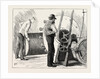 Manufacturing an Electric Telegraph Cable: Coating the Electric Core with Jute, 1873 by Anonymous