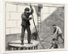 Manufacturing an Electric Telegraph Cable: Coiling Down the Cable in the Tank, 1873 by Anonymous