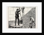 Manufacturing an Electric Telegraph Cable: Coiling Down the Cable in the Tank, 1873 by Anonymous